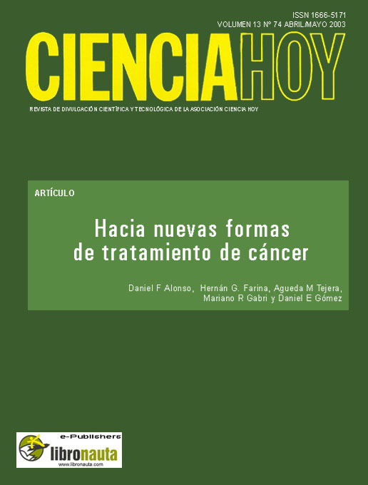Cover image for Hacia nuevas formas de tratamiento del cáncer